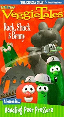 VeggieTales: Rack, Shack & Benny (1998-2000 VHS) | Angry Grandpa's