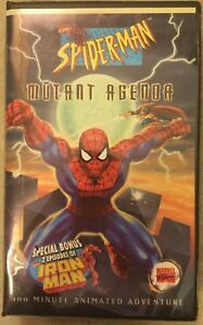 Spiderman Tablette Of Time VHS BONUS SPÉCIAL : The Final Episode Of Mutant  Agend