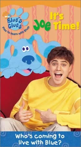 Blue［Times］ VHS Blues Clues-Telling Time With Blue(VHS,2002)TESTED-RARE VINTAGE