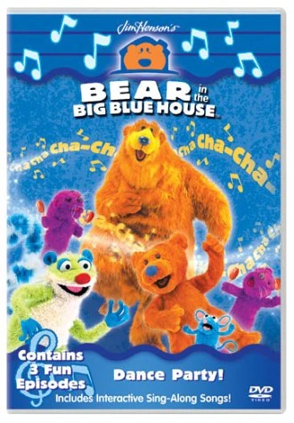 Bear in the Big Blue House: Dance Party! (2002 DVD) | Angry