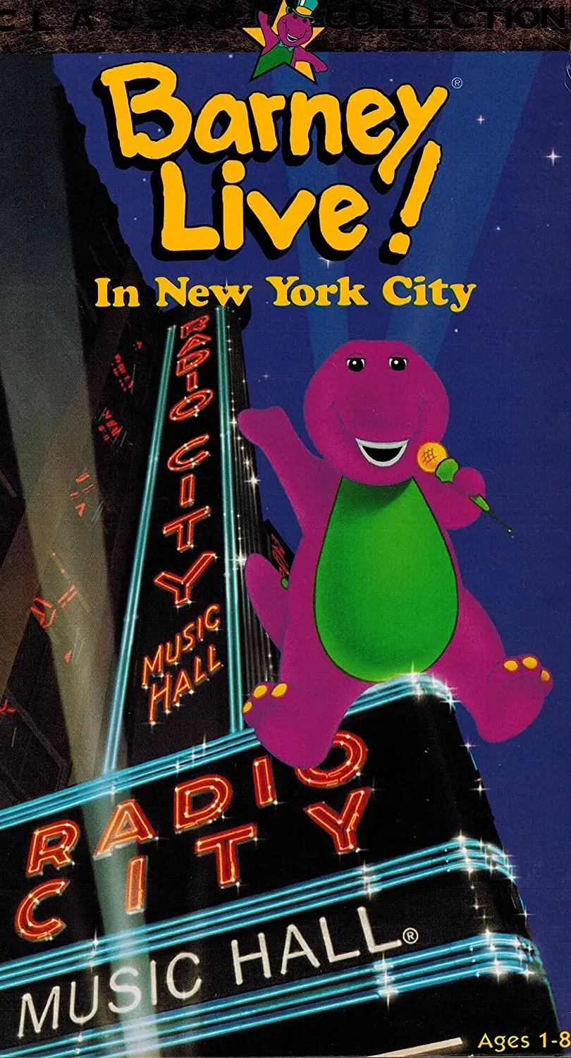 早い者勝ち★極美品★2way●BARNEYS NEWYORK サフィアーノ Barney Live! in New York City (1994-2000 VHS) | Angry Grandpa's