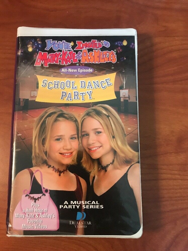 You're Invited to Mary-Kate & Ashley's: School Dance Party (2000 VHS) |  Angry Grandpa's Media Library Wiki | Fandom