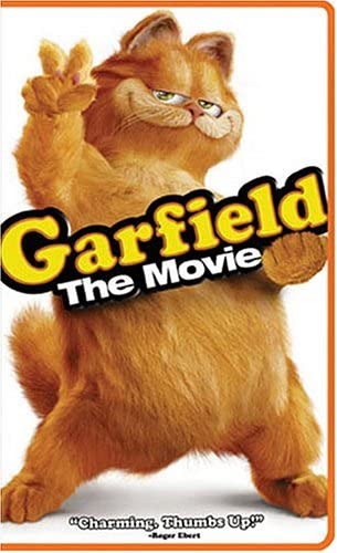 garfield the movie 2004 vhs