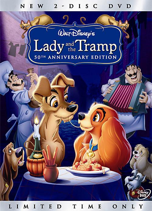 Lady and the Tramp (50th Anniversary Edition) (2006 DVD/VHS