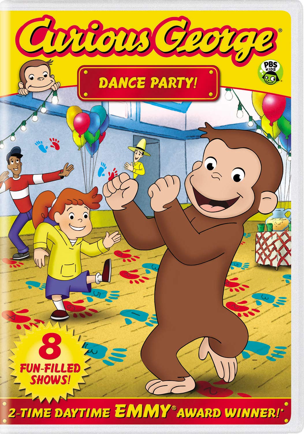 Curious George: Dance Party! (2012 DVD) | Angry Grandpa's