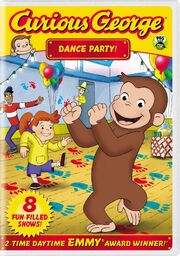 知育玩具 Disney Family Dance Party DVD Curious George: Dance Party! (2012 DVD) | Angry Grandpa's