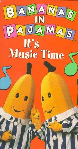 Bananas in Pajamas It s Music Time 1997 VHS Angry Grandpa s