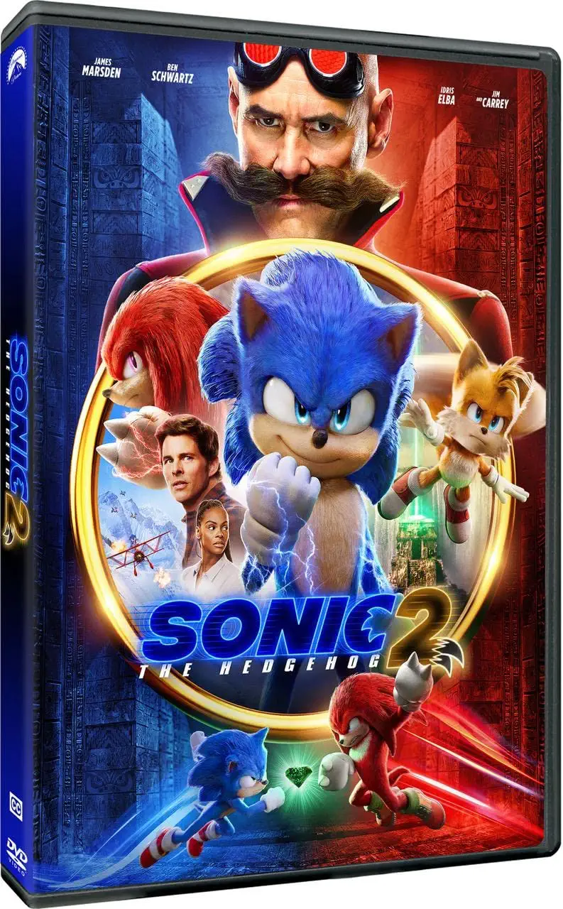 Sonic 2 - O Filme, Menu de DVD, (EDIT)