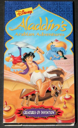 Aladdin's Arabian Adventures: Creatures of Invention (1995 VHS