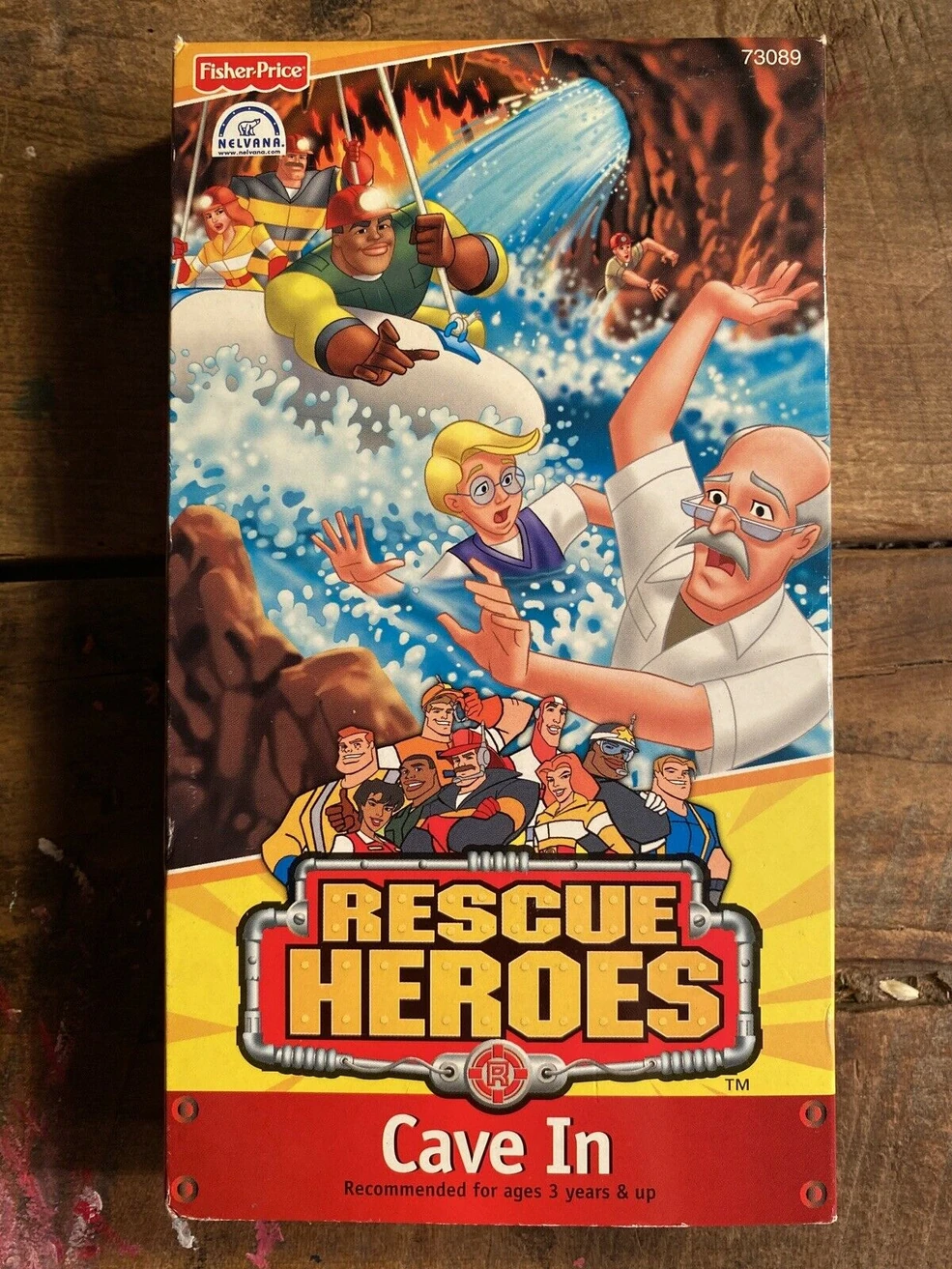 Rescue Heroes: Cave In (1999-2001 VHS) | Angry Grandpa's Media