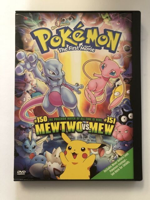 Dvd Pokemon Mewtwo Vs Mew