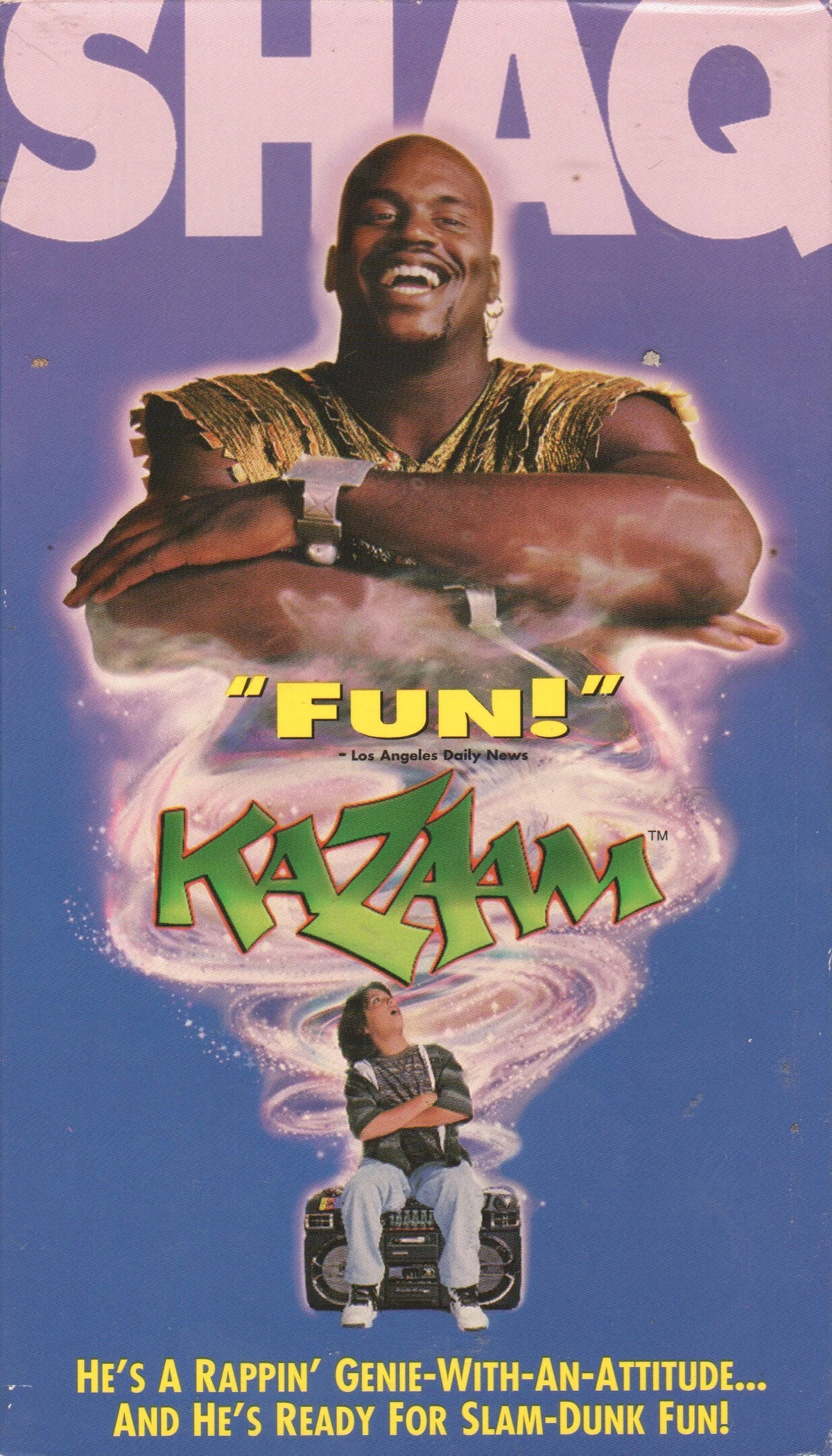 Kazaam (1996 VHS) | Angry Grandpa's Media Library Wiki | Fandom