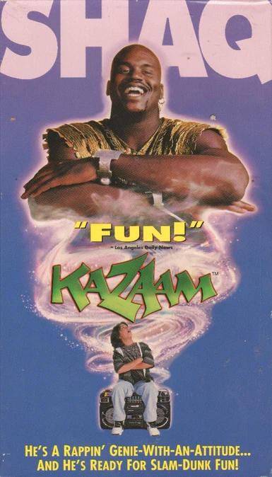 Kazaam (1996 VHS) | Angry Grandpa's Media Library Wiki | Fandom