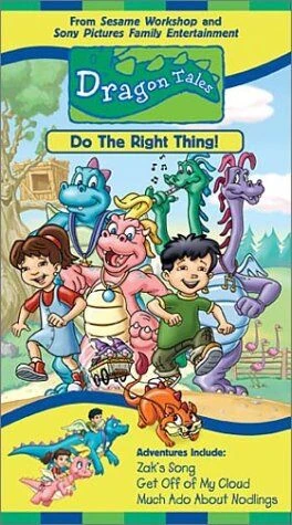 Dragon Tales: Do the Right Thing! (2001 VHS) | Angry