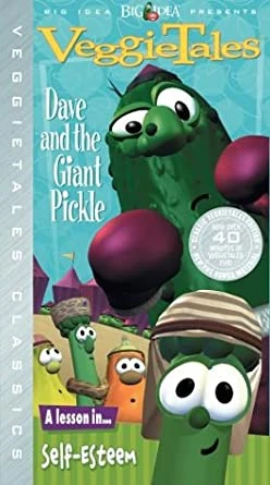 VeggieTales: Dave and the Giant Pickle (2004 VHS) | Angry