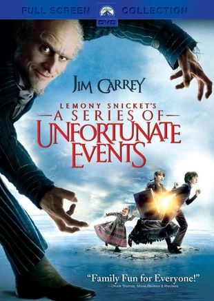 Lemony Snicket's A Series of Unfortunate Events (2005 DVD) | Angry