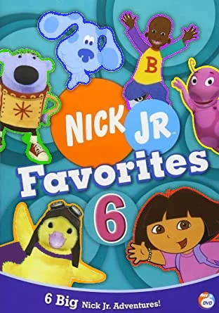 Nick Jr Favorites 6 (2007 DVD) | Angry Grandpa's Media Library