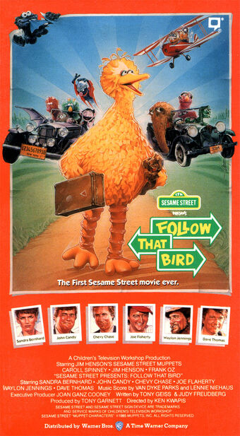 Sesame Street Presents: Follow That Bird (1986-2002 VHS