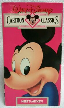 Walt Disney Cartoon Classics: Here's Mickey! (1987 VHS) | Angry Grandpa ...