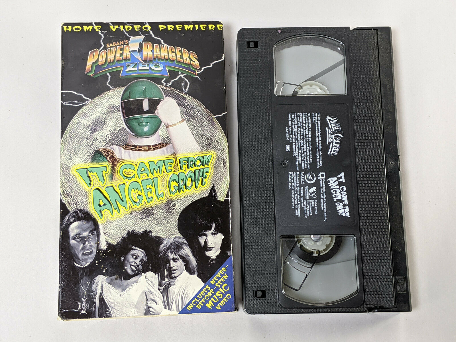 Power Rangers Zeo: It Came from Angel Grove (1996 VHS