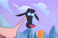 The sheep explaining that once they get sheared, they get embarrassed