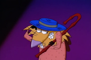 Norbert looking cool.