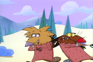 Norbert explaining about the fact he and his brother are both embarrassed