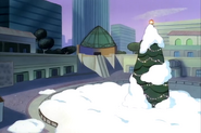 A Christmas tree, just in time. Thank goodness for that!