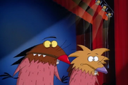 However, the audience didn't laugh at them. Instead, it was the sound…