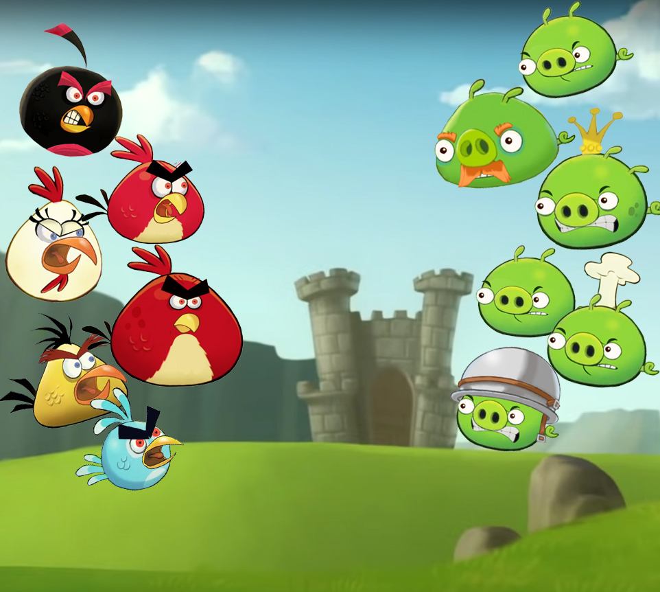 Angry Birds: Retro piggies | Angry Birds Фанон Вики | Fandom