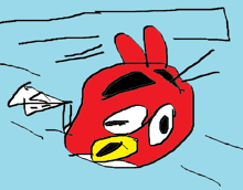 СамолётикиКадрСРедомКотормуПрилетелСамолётикВСпину