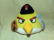 Lot Of 2 Angry Birds San Francisco Giants Plush Doll MLB Baseball NWT