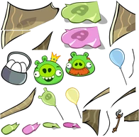 Angry Birds Danger Above Cutscene Middle Sheets