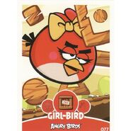 Ruby's corpse (found in the Angry Birds Trading Card game)