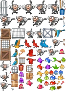 Caged Birds, Marmosets and Rio stuff