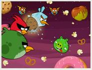 Ending Cutscene (Note: Fat Pig is small and Ice Bird's eggsteroid has saliva on the bottom)