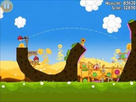 Official Angry Birds Seasons Walkthrough Summer Pignic 1-21