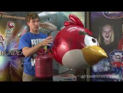 Angry birds remote control balloon shop