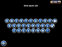 Код для получения бонусов (Angry Birds Star Wars)