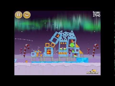 Angry_Birds_Seasons_Winter_Wonderham_1-20_Walkthrough_3-Star