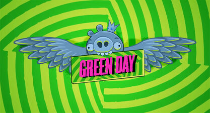 Green day angry birds