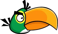Hal, from Angry Birds Friends.
