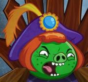 Ross as Prince Porky in Angry Birds Epic.