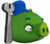 ANGRY BIRDS GO MECHANIC PIG CGI