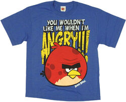 Angry Birds, Shirts & Tops, Angry Birds Tshirt Kids Large 12 Red Fifth  Sun Short Sleeve Crew Neck Cotton