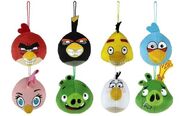 Angry Birds Toons plushes from Brazil