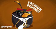 As Fashion Designer in Angry Birds Career Test.