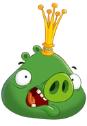 Król świń w Angry Birds Toons