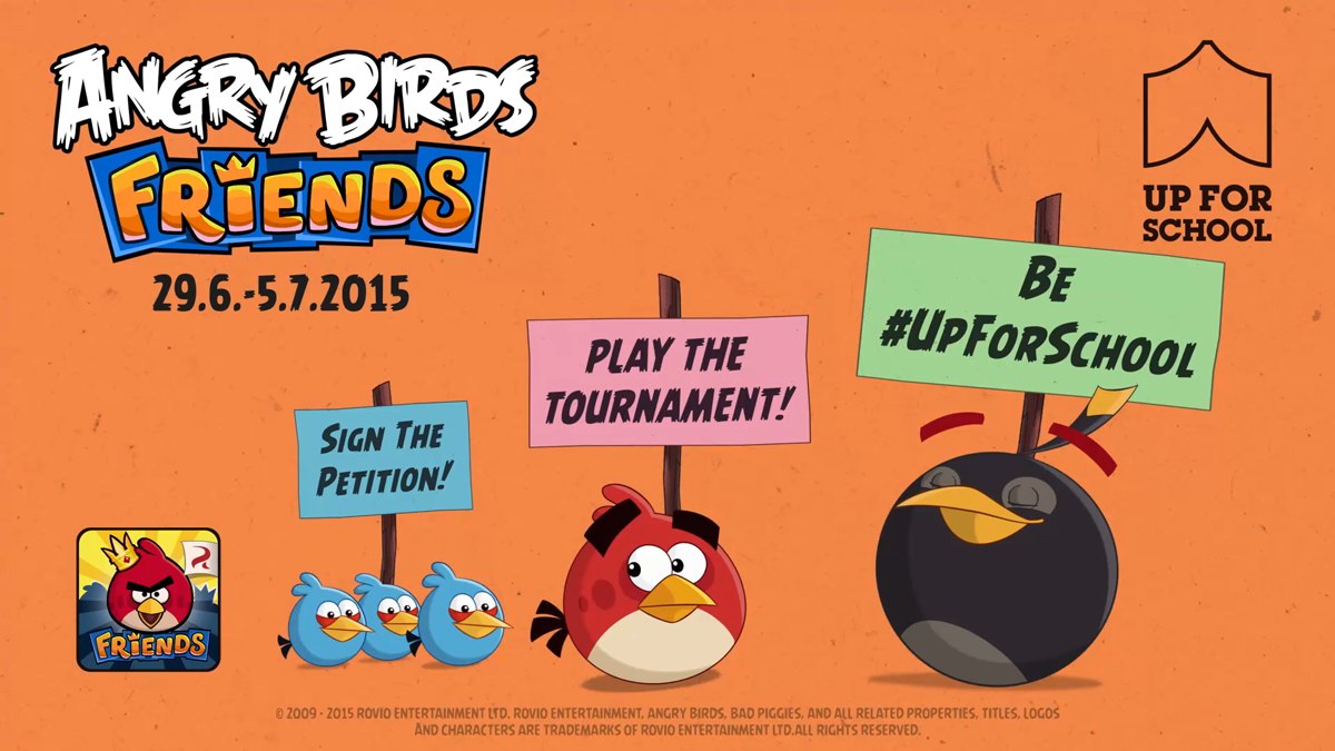 UpForSchool Tournament | Angry Birds Wiki | Fandom