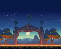 Dark Theme mode - Source: Angry Birds Seasons (Abra-Ca-Bacon)